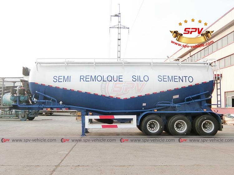 35CBM Cement Semitrailer - LS